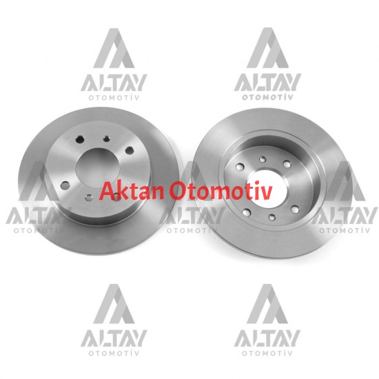 FREN DİSKİ PRIMERA  90-02 / ALMERA 02-02 / ARKA DÜZ 258-4 KAPLAMALI